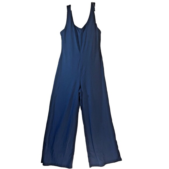 Sleeveless Wide-Leg Jumpsuits -Unbranded-Blue, Gray, Brown- Comfy-oversized S,M - Picture 1 of 16